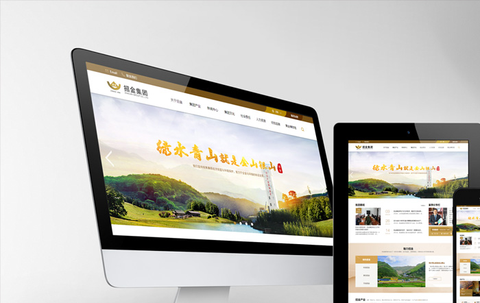 企业官方网站设计—招集股份网站设计